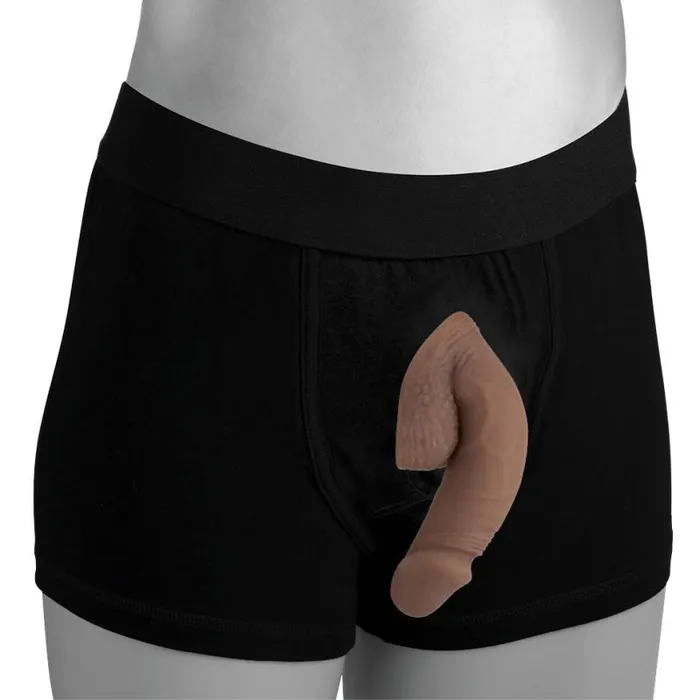 Xr Brands Strap U Dildos | Large Bulge Packer Dildo - Medium Xr Brands Strap U Dildos | Large Bulge Packer Dildo - Medium