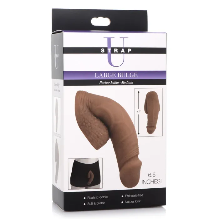 Xr Brands Strap U Dildos | Large Bulge Packer Dildo - Medium Xr Brands Strap U Dildos | Large Bulge Packer Dildo - Medium