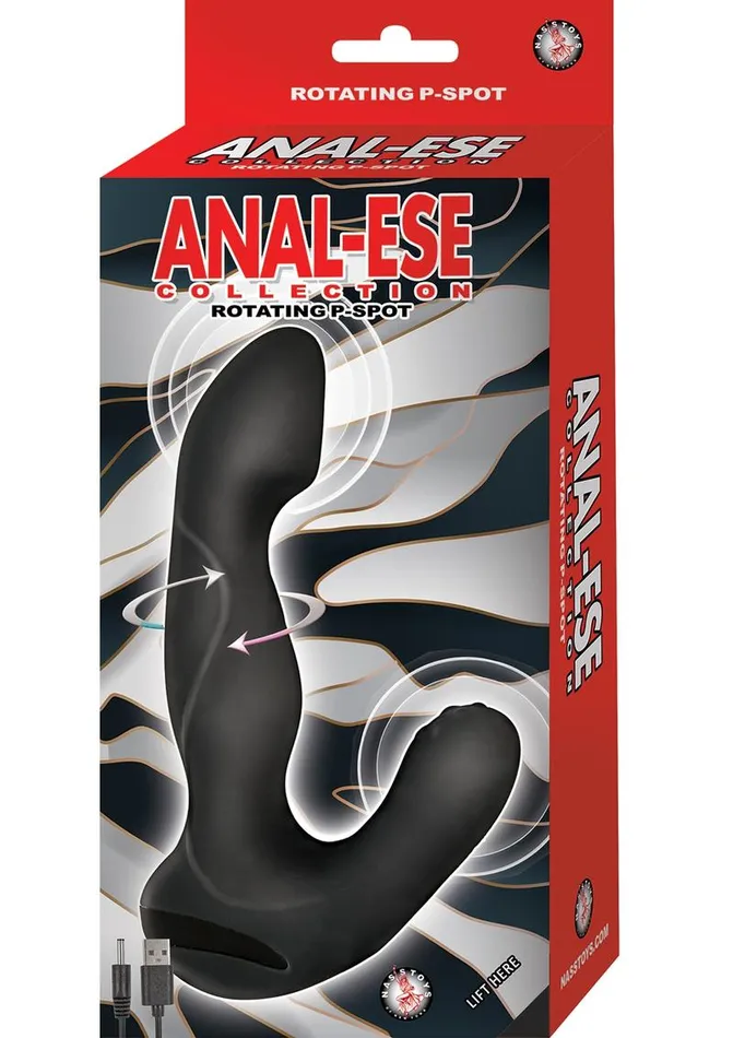 Anal Ese AnalEse Collection Rotating PSpot Silicone Rechargeable Vibrator Female Sex Toys Anal Ese AnalEse Collection Rotating PSpot Silicone Rechargeable Vibrator Female Sex Toys