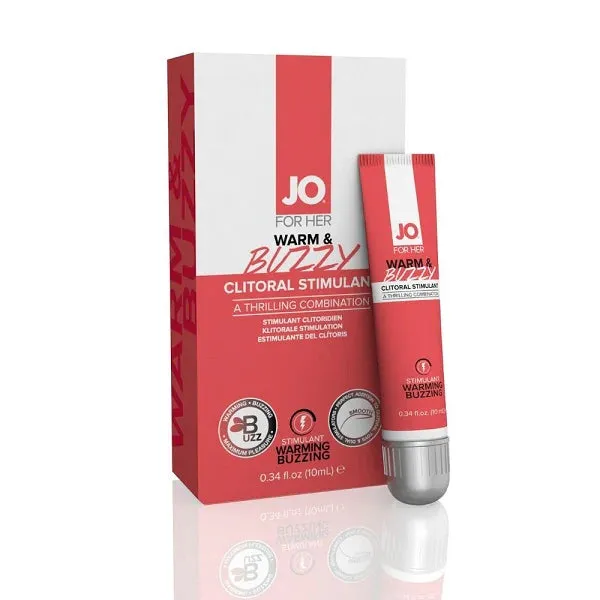 Female Sex Toys JO JO Warm Buzzy Clitoral Stimulant