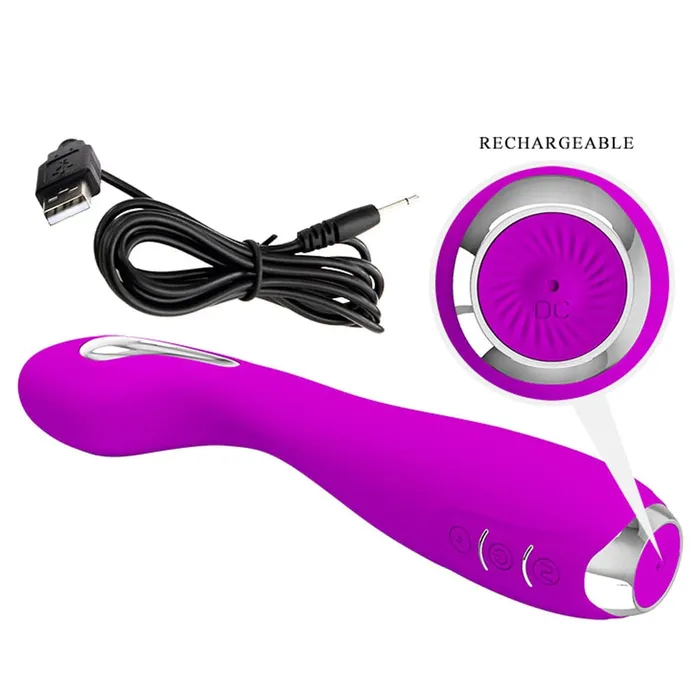 Vibrators Pretty Love Hector Global Remote Control Series Purple Pretty Love
