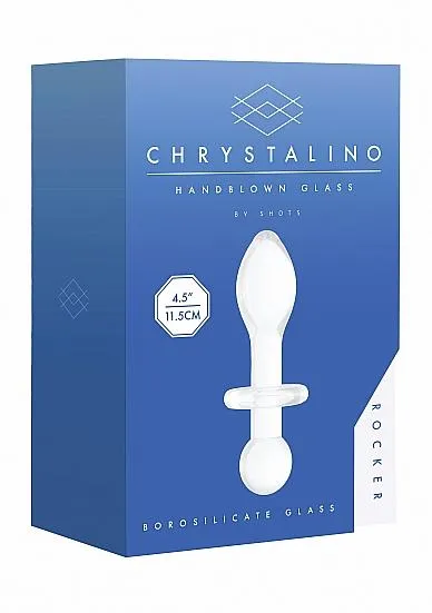SHOTS AMERICA Chrystalino Rocker White Vibrators