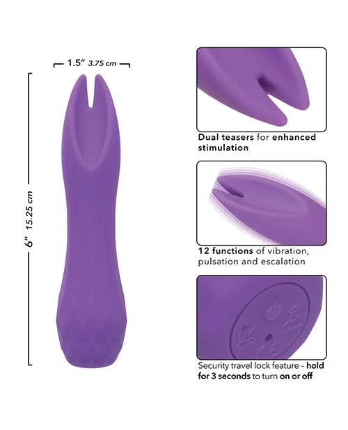 CalExotics Female Sex Toys Gia Dual Flicker