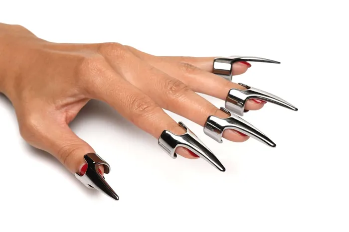 Couples XR Brands Master Series Clawed 5 Piece Sensation Play Rings