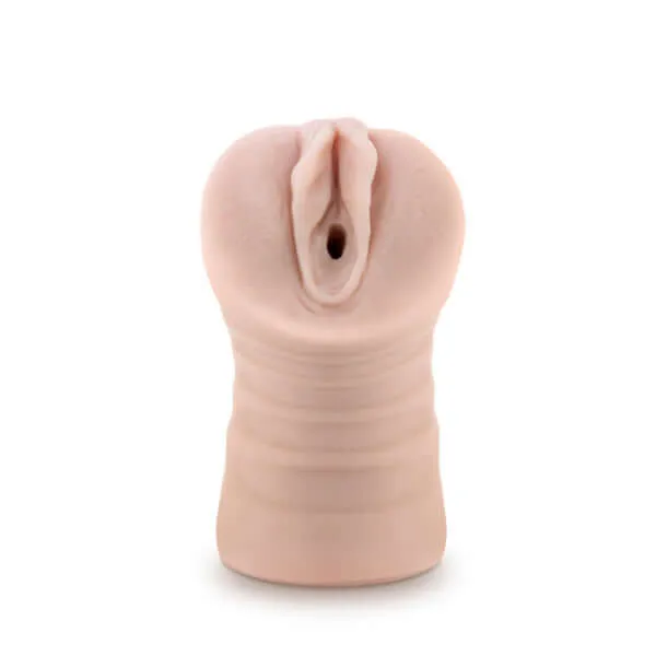 Female Sex Toys Blush Novelties M for Men Rain Vanilla Beige Pussy Stroker with Bullet Vibrator