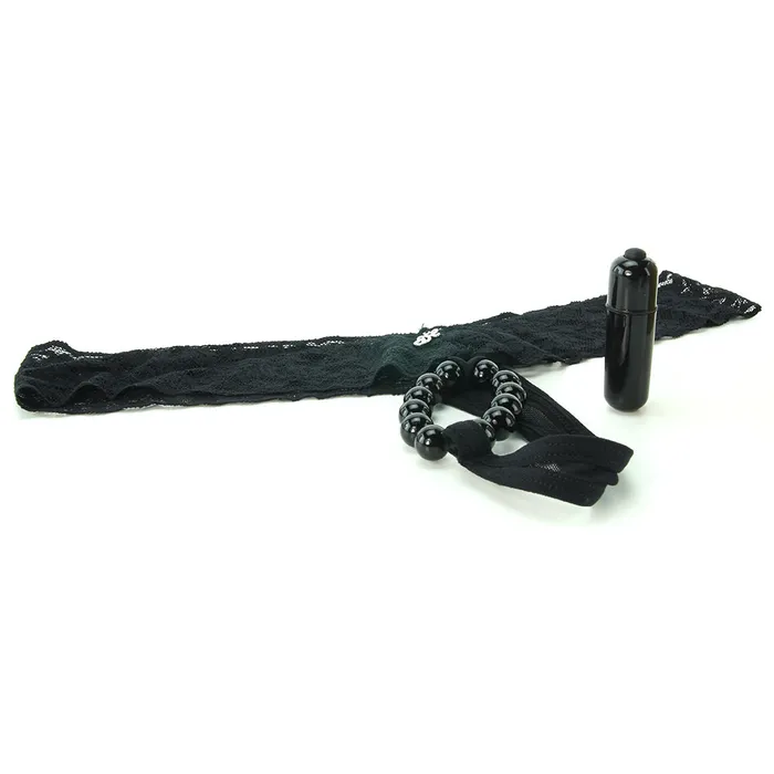 Female Sex Toys Hustler Crotchless Vibrating Panties with Pleasure Beads M Female Sex Toys Hustler Crotchless Vibrating Panties with Pleasure Beads M