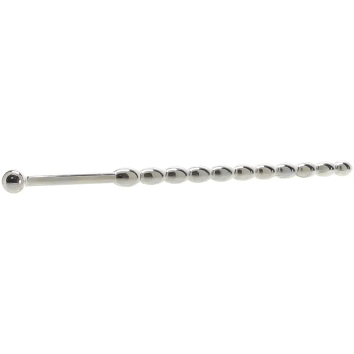 Male Sex Toys Blueline 6 Inch Steel Teardrop Urethral Sound Electric Eel