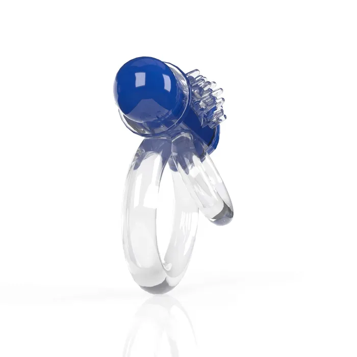 Screaming O 4B Double O 6 Blueberry Bass Low Pitch Blue Vibrating Cock Ring Screaming O Couples