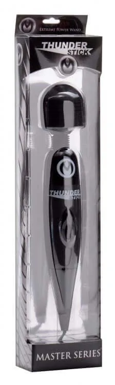XR Brands Male Sex Toys Master Series Supercharged Thunderstick Power Wand 110V